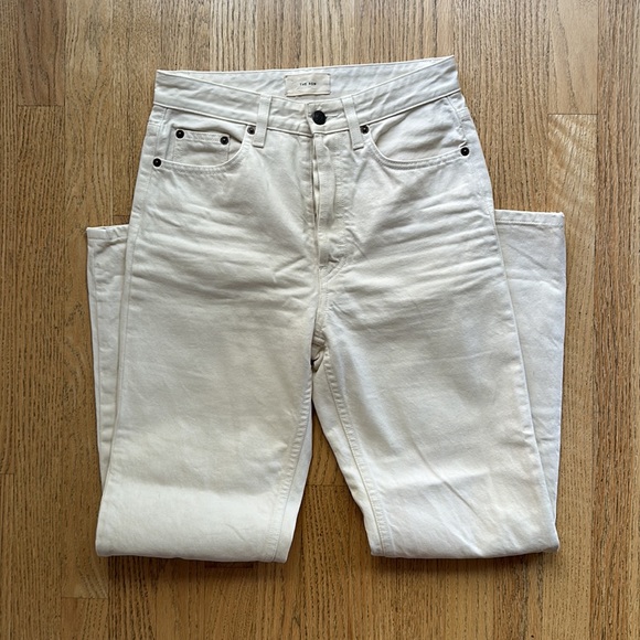 The Row Ash Jeans in Vanilla size 25 - Picture 3 of 9